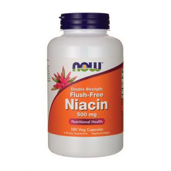 Flush-Free Niacin 500 mg Double Strength (180 veg caps)