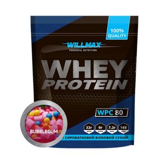 Whey Protein 80 (920 g, bubblegum)