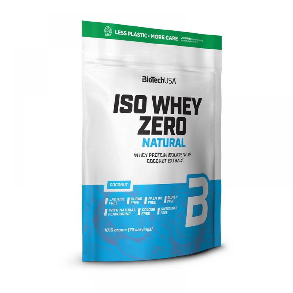 Iso Whey Zero Natural (1,816 kg, strawberry)