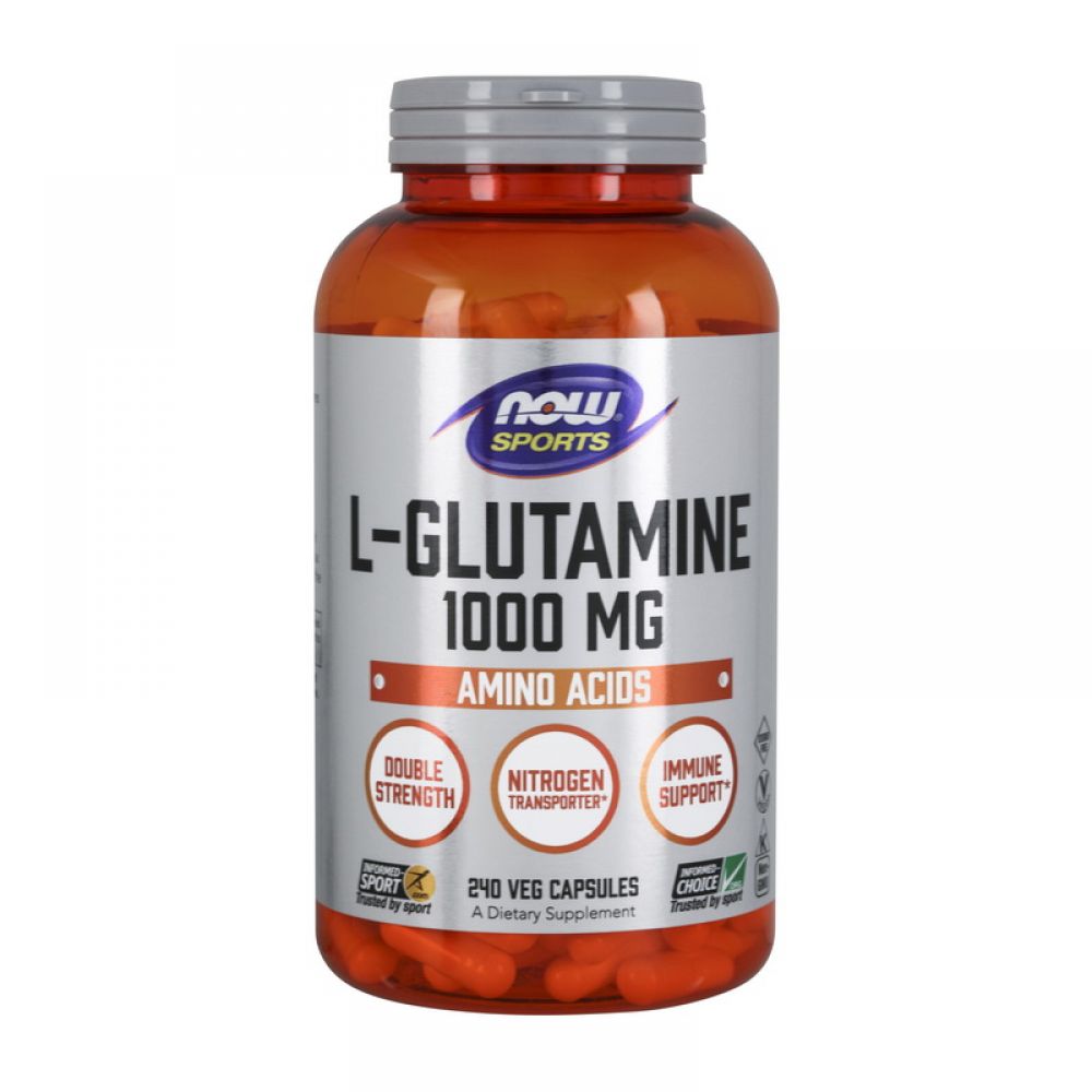 L-Glutamine 1000 mg (240 veg caps)