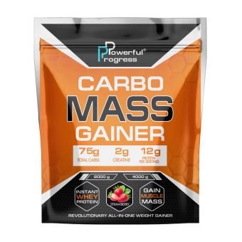 Carbo Mass Gainer (4 kg, strawberry)
