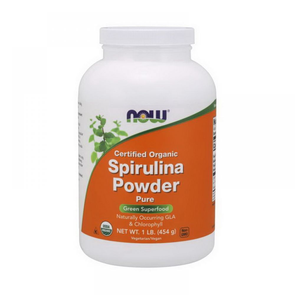 Organic Spirulina Powder (454 g, pure)