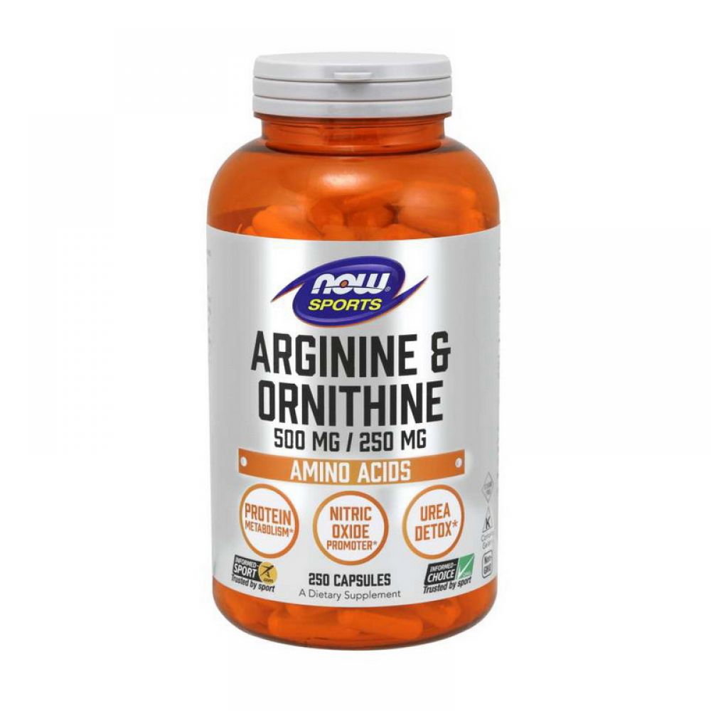 Arginine & Ornithine (250 caps)