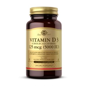 Vitamin D3 5000 IU (240 veg caps)