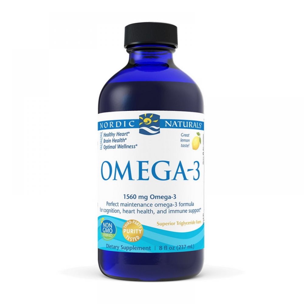 Omega-3 1560 mg (237 ml, great lemon)