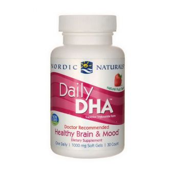 Daily DHA (30 soft gels, natural fruit)