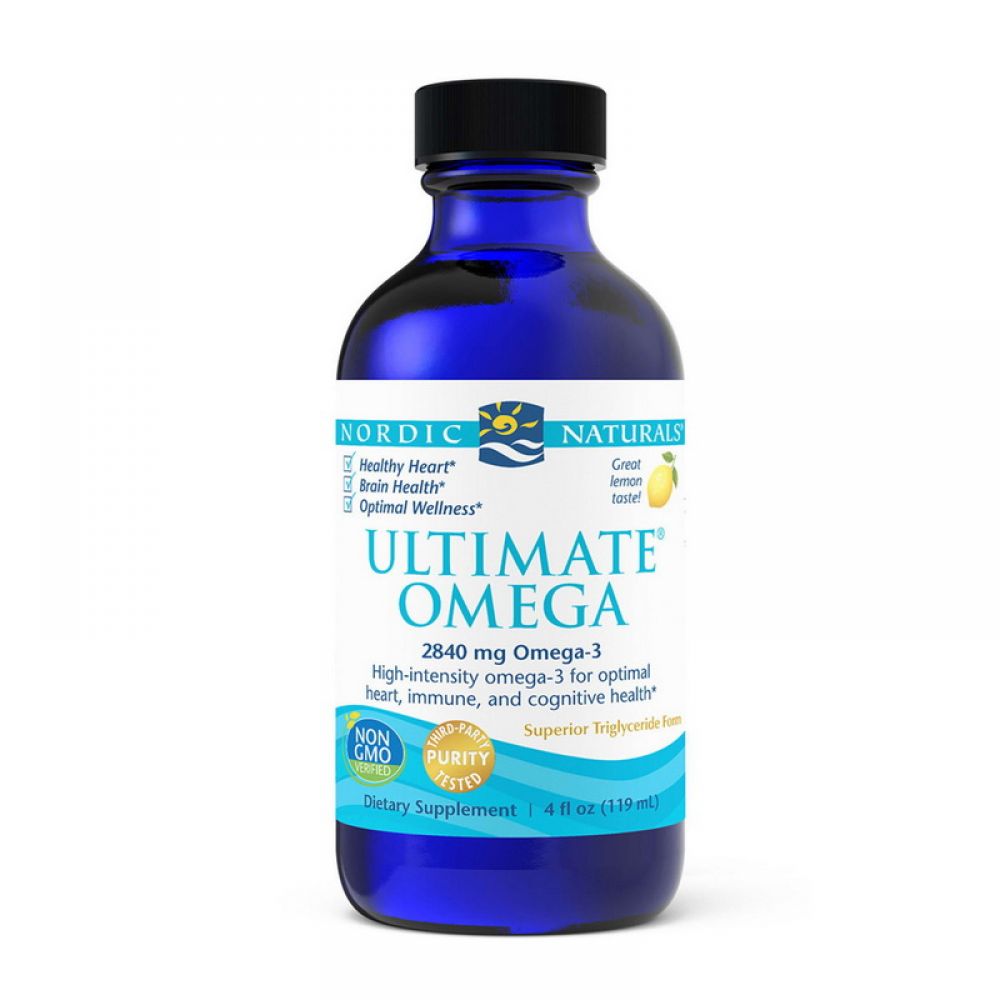 Ultimate Omega 2840 mg omega-3 (119 ml, great lemon)