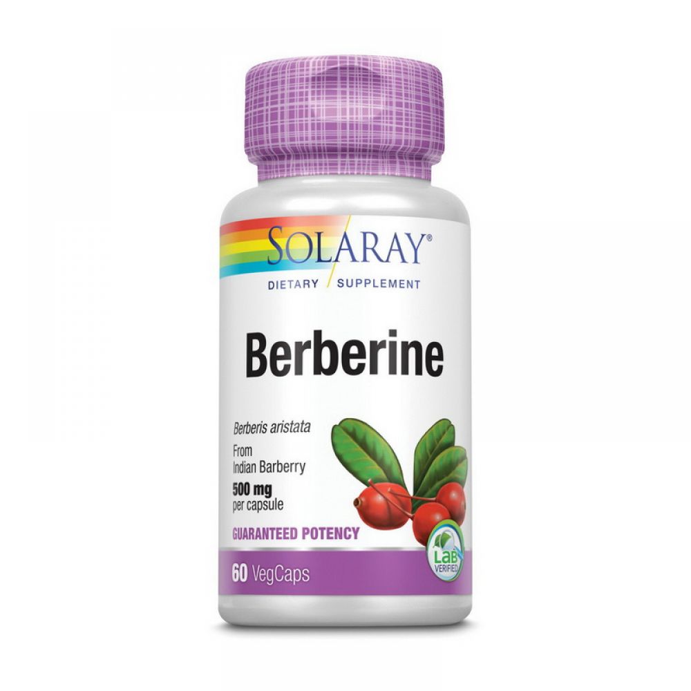 Berberine 500 mg (60 veg caps)