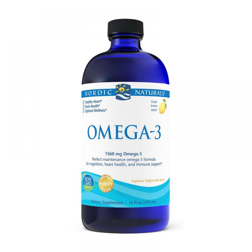 Omega-3 1560 mg (473 ml, great lemon)