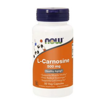 L-Carnosine 500 mg (50 veg caps)