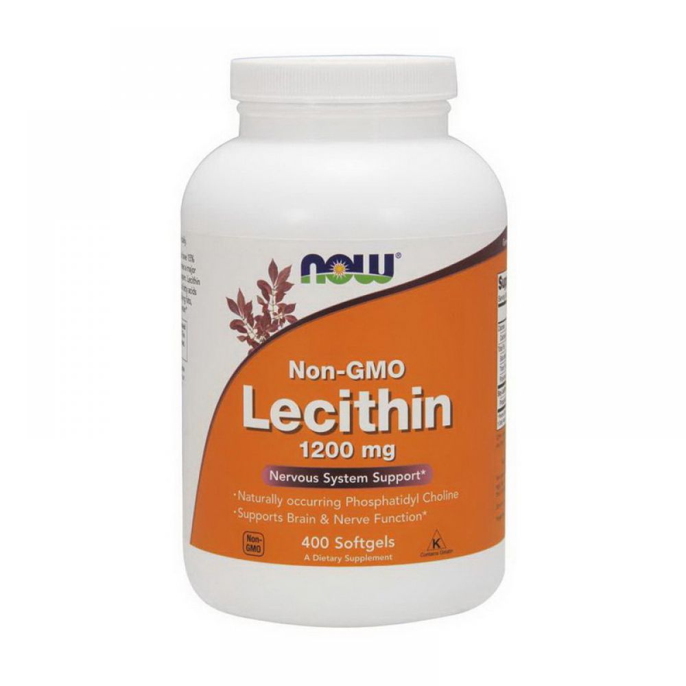 Lecithin 1200 mg Non - GMO (400 softgels)