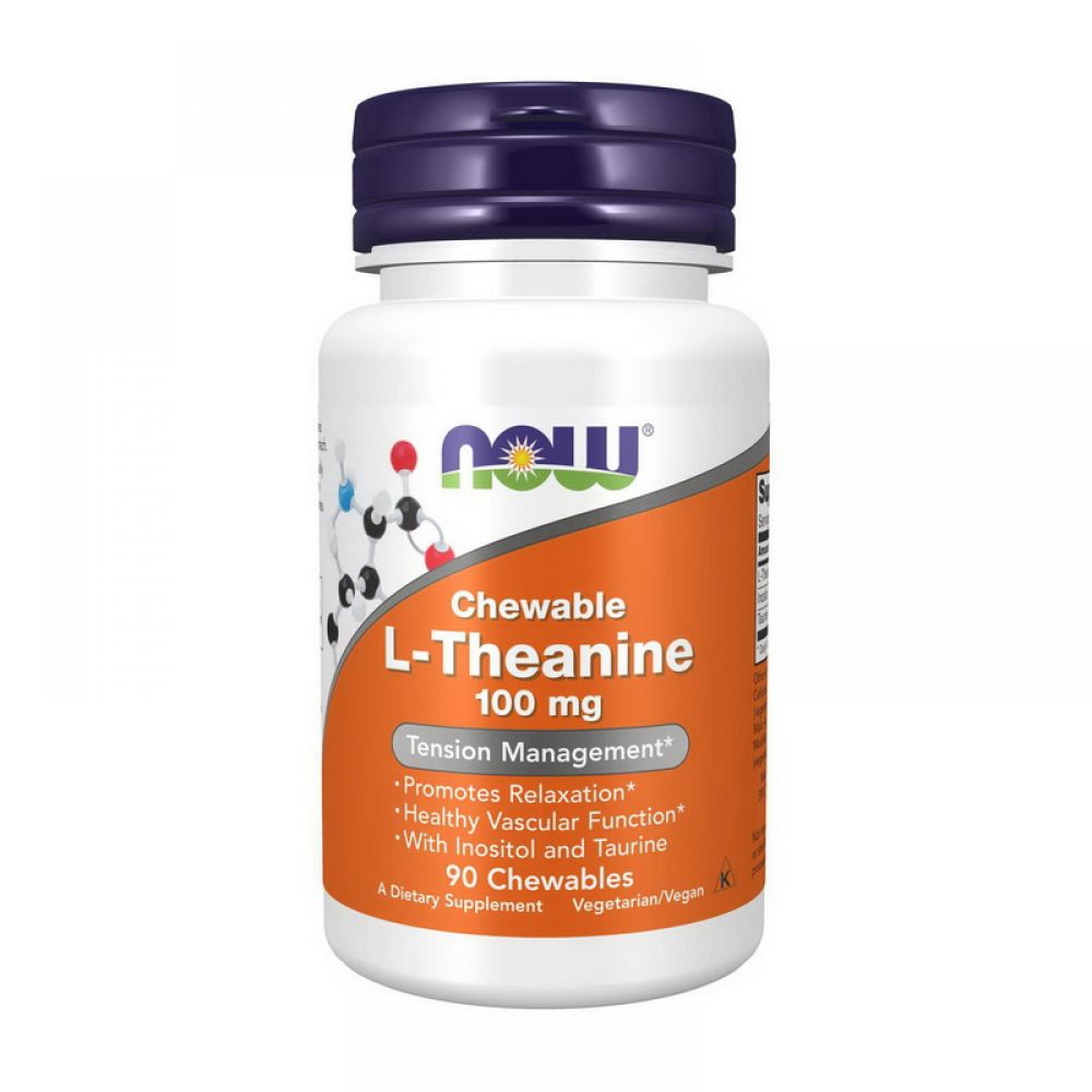 L-Theanine 100 mg Chewable (90 chewables)