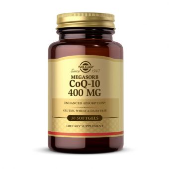 MegaSorb CoQ-10 400 mg (30 softgels)