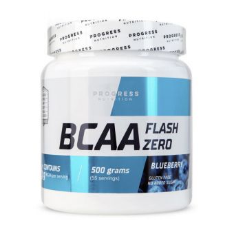 BCAA Flash Zero (500 g, blueberry)
