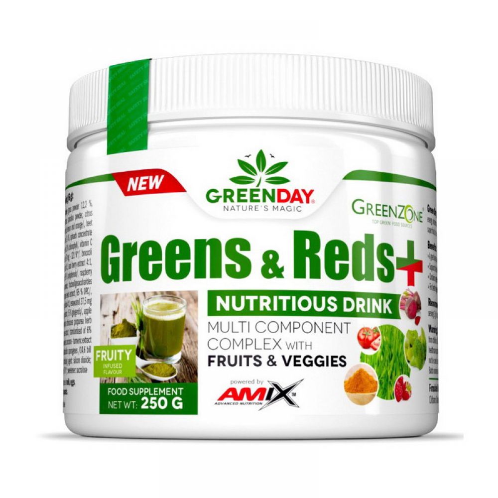 Green & Reds + (250 g, fruity)