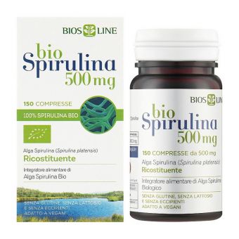 Bio Spirulina 500 mg (150 tab)