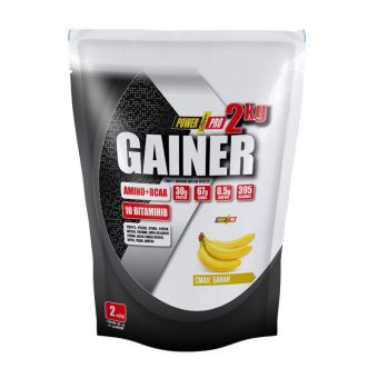 Gainer + Amino + BCAA (2 kg, банан)