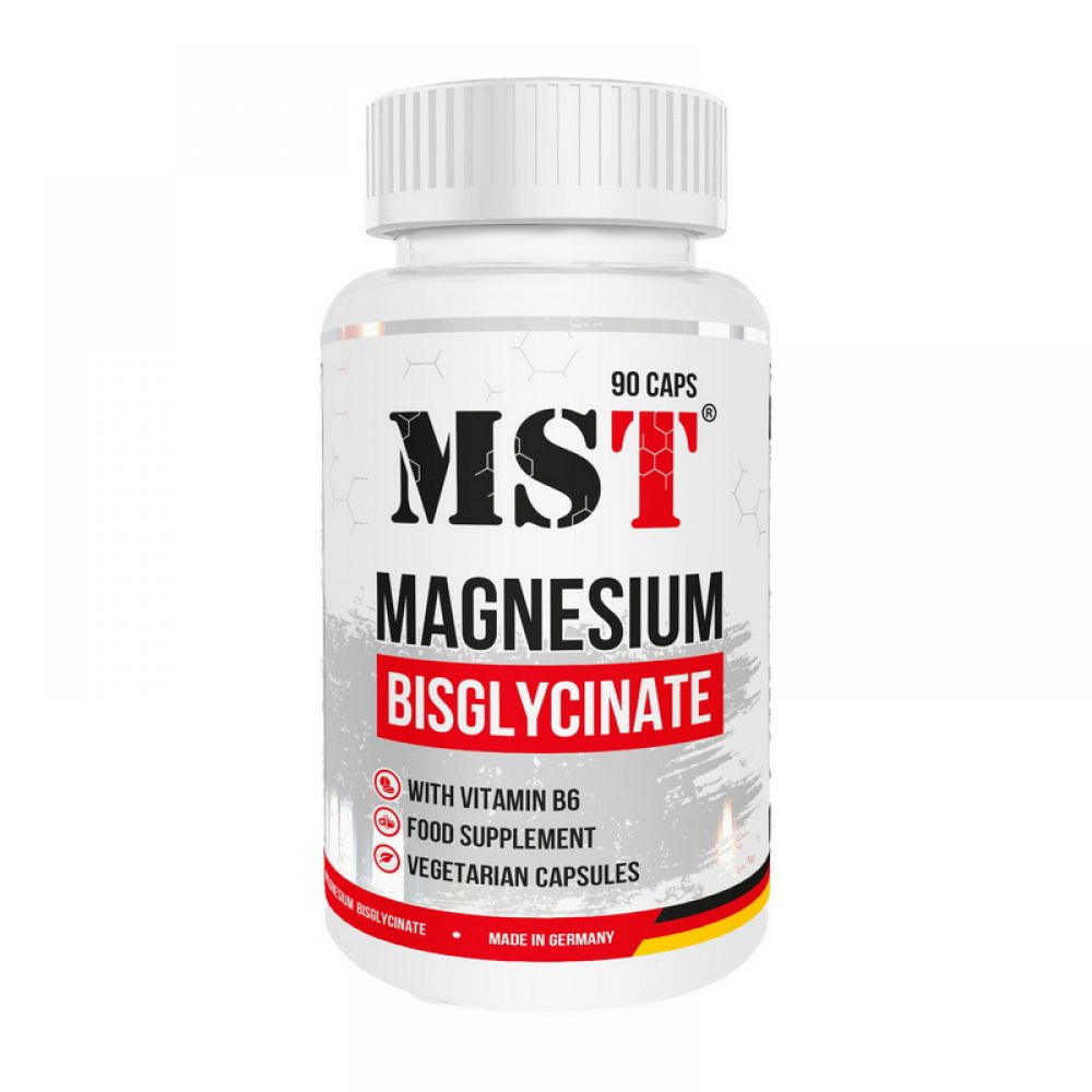 Magnesium Bisglycinate With Vitamin B6 (90 caps)