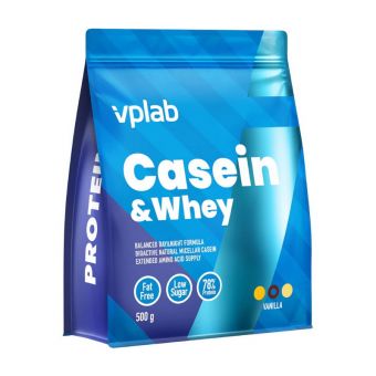 Casein & Whey (500 g, vanilla)