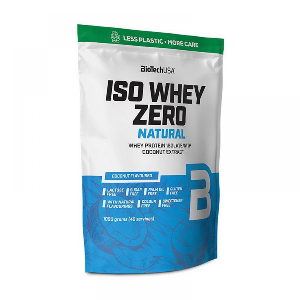 Iso Whey Zero Natural (1 kg, strawberry)