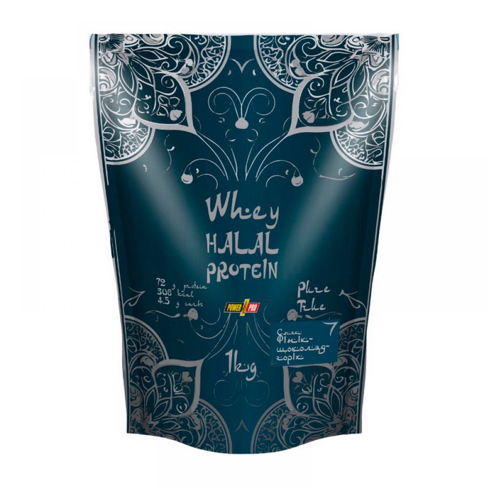 Whey Halal Protein (1 kg, фінік шоколад горіх)