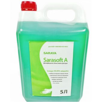 Пінне антибактеріальне мило для рук Sarasoft A 5 л