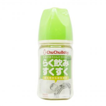 Пляшка пластикова із широким горлечком Chu Chu Baby 160 мл, теплостійка