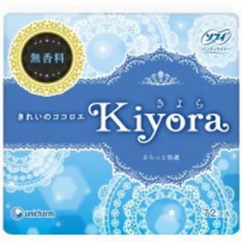 Щоденні прокладки Unicharm Sofy Kiyora без запаху 14 см, 72 шт
