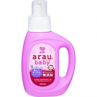 Натуральна гіпоалергенна рідина для прання дитячого одягу Arau Baby 800 мл Японія