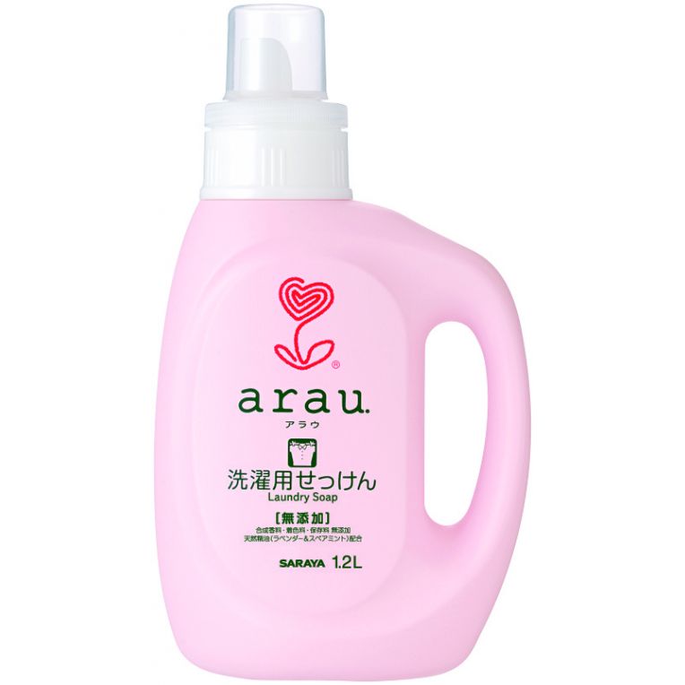 Рідина для прання одягу натуральна Arau. 1.2 л Японія гіпоалергенна універсальна
