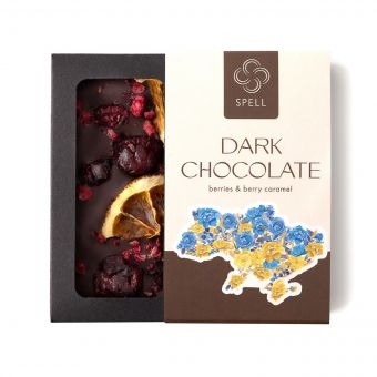 Темний шоколад з цитрусом