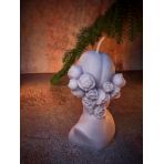 Інтер'єрна свічка з соєвого воску Coraline with flowers
