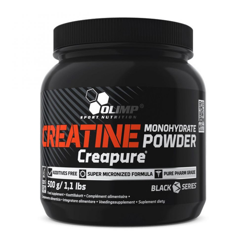 Creatine Monohydrate Powder Creapure (500 g, unflavored)