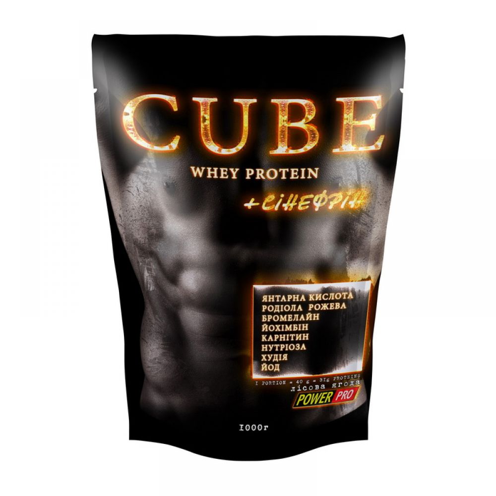 CUBE Whey Protein (порушено цілісність упаковки) (1 kg, кокосовое молочко)