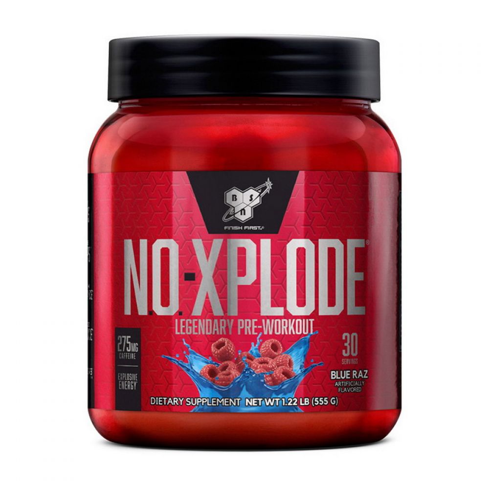 N.O.-XPLODE Pre-Workout Igniter New Formula! 30 serv. (відсутня захисна плівка) (555 g, fruit punch)