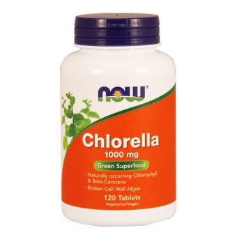 Chlorella 1000 mg (пошкоджена заводська етикетка) (120 tab)