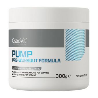 PUMP Pre-Workout Formula (300 g, orange)