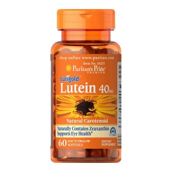 Lutein 40 mg contains Zeaxanthin (60 softgels)