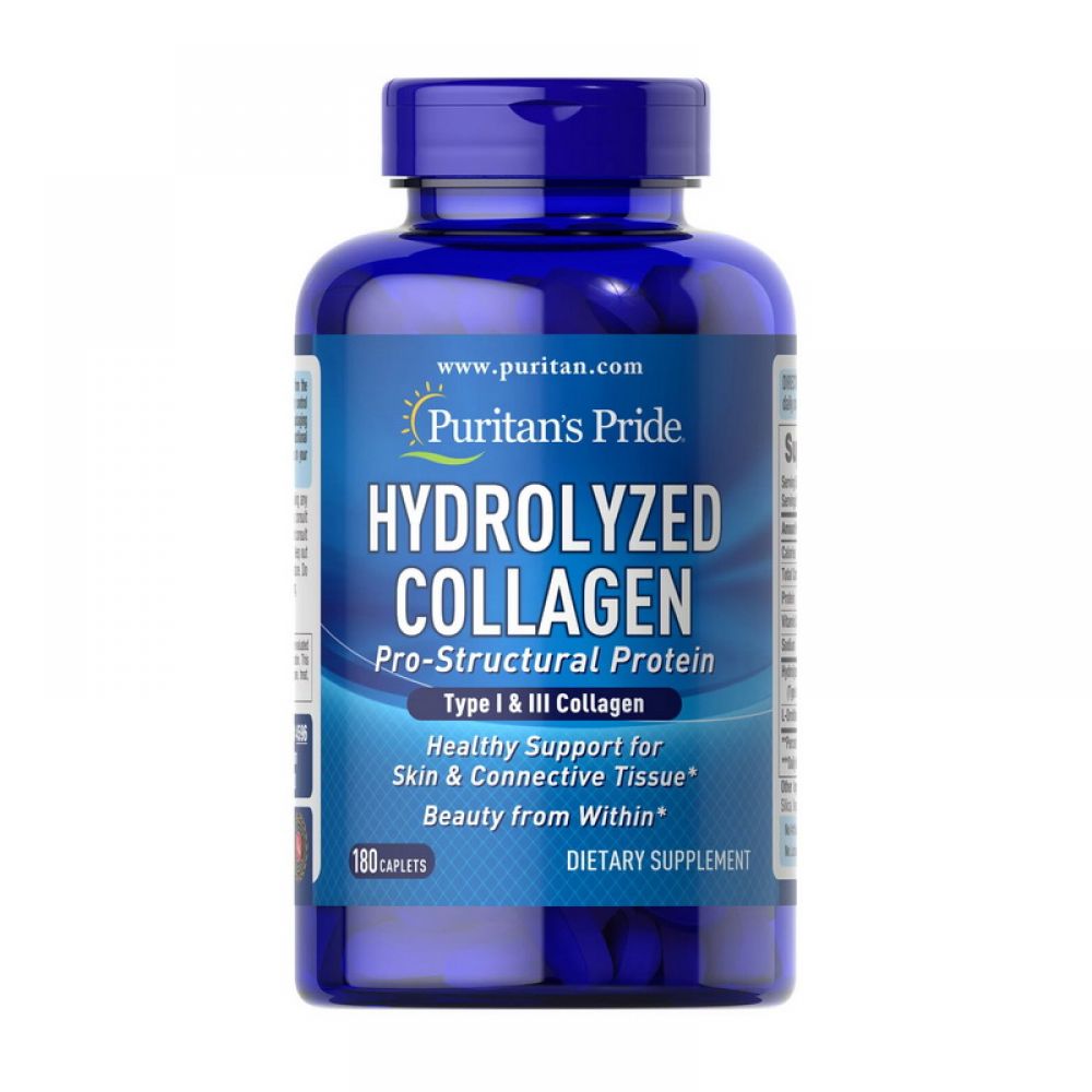 Hydrolyzed Collagen 1000 mg (180 caplets)