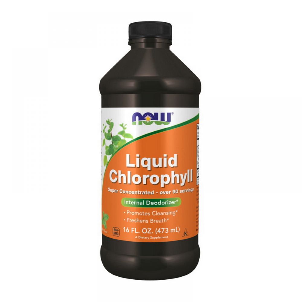 Liquid Chlorophyll (вм'ятина на пляшці) (473 ml, mint)