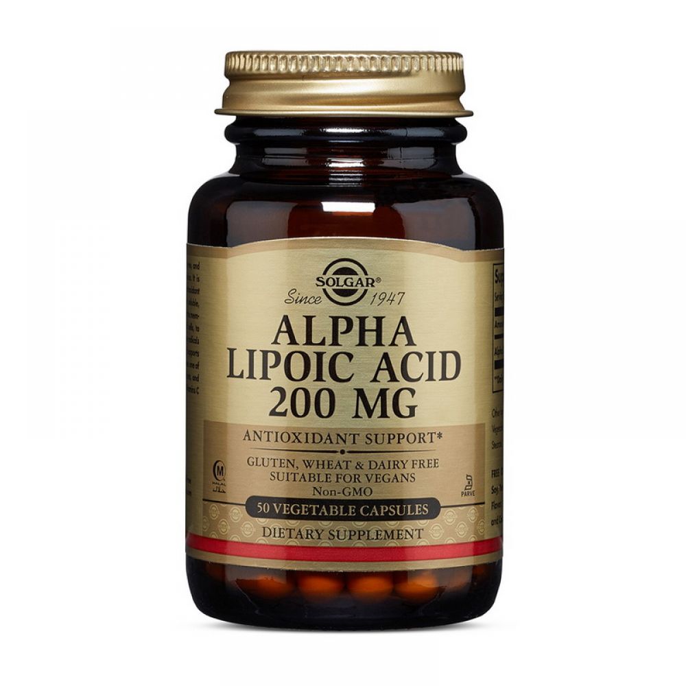 Alpha Lipoic Acid 200 mg (50 veg caps)