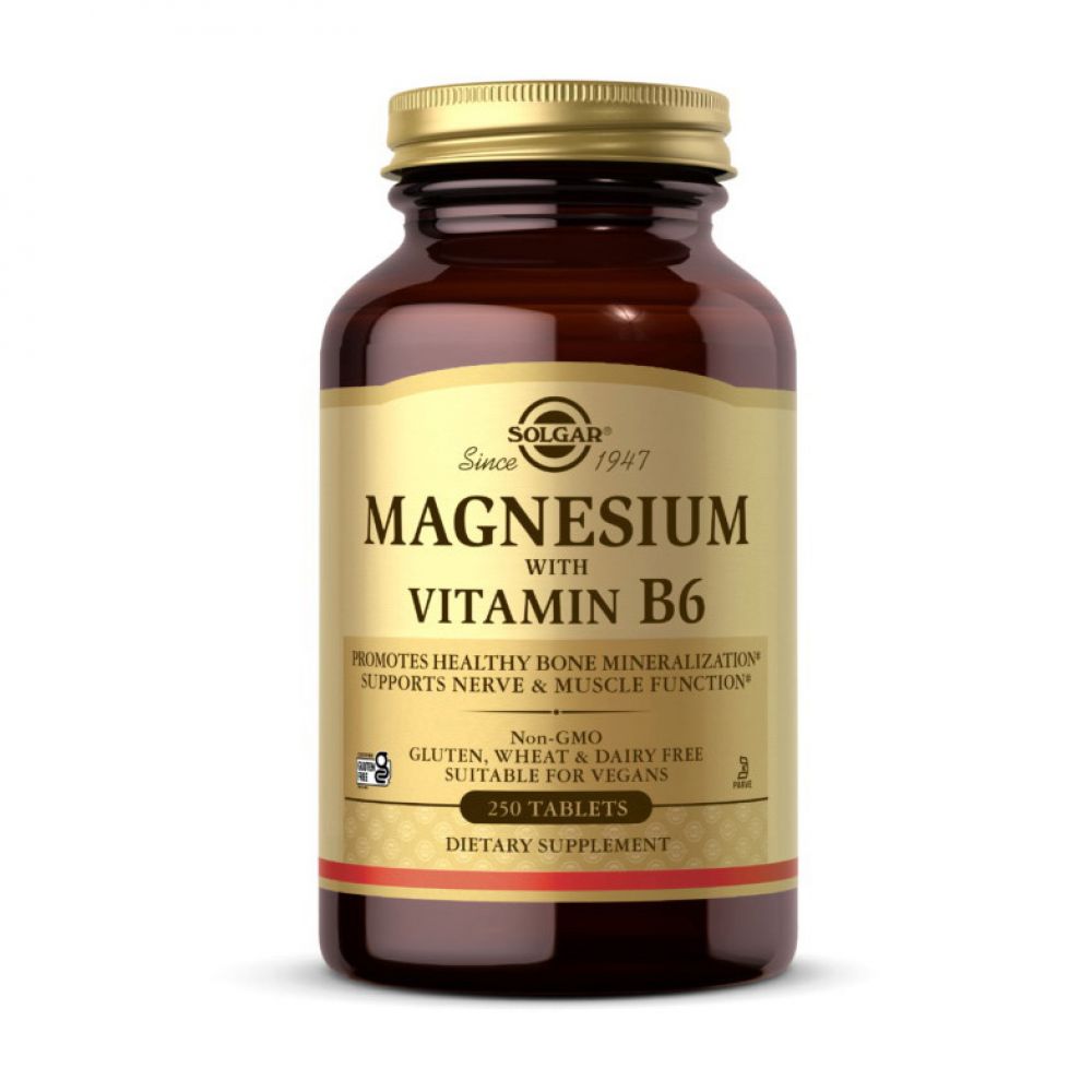 Magnesium with Vitamin B6 (брак терміну придатності) (250 tab)