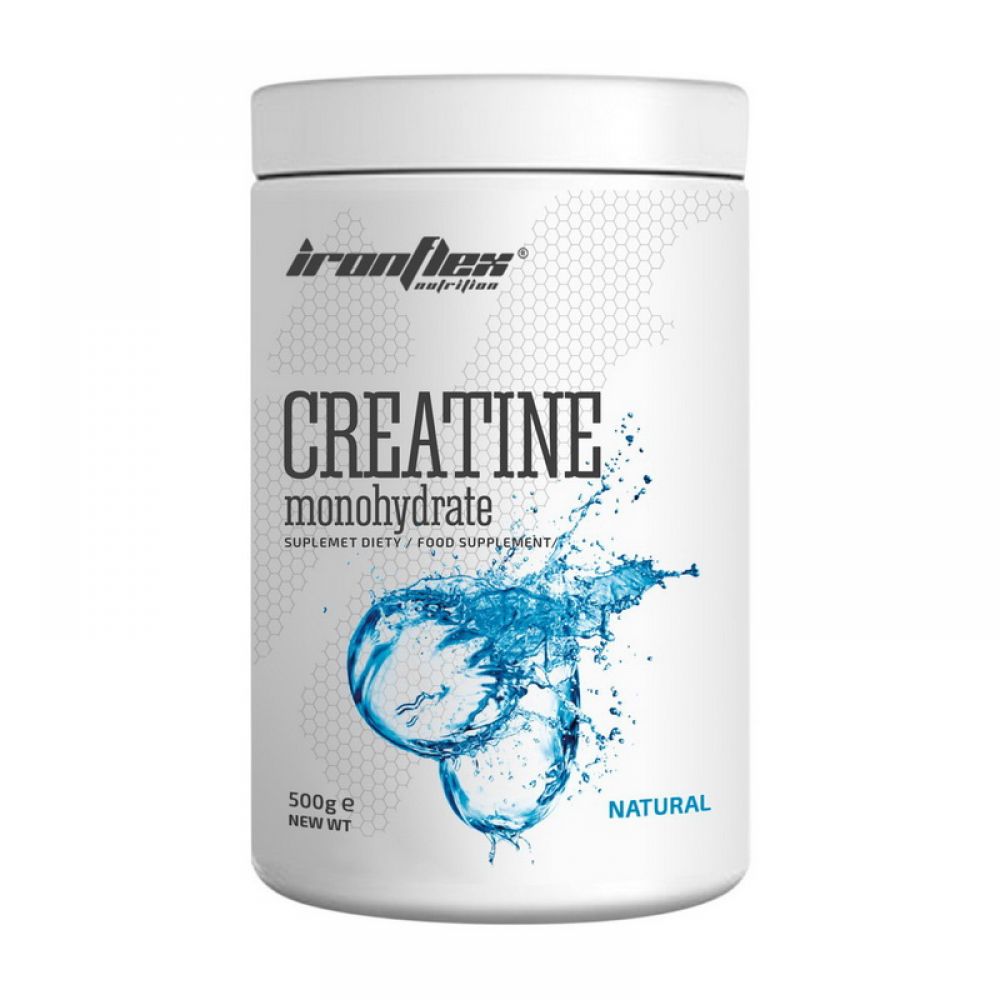 Creatine monohydrate (500 g, natural)