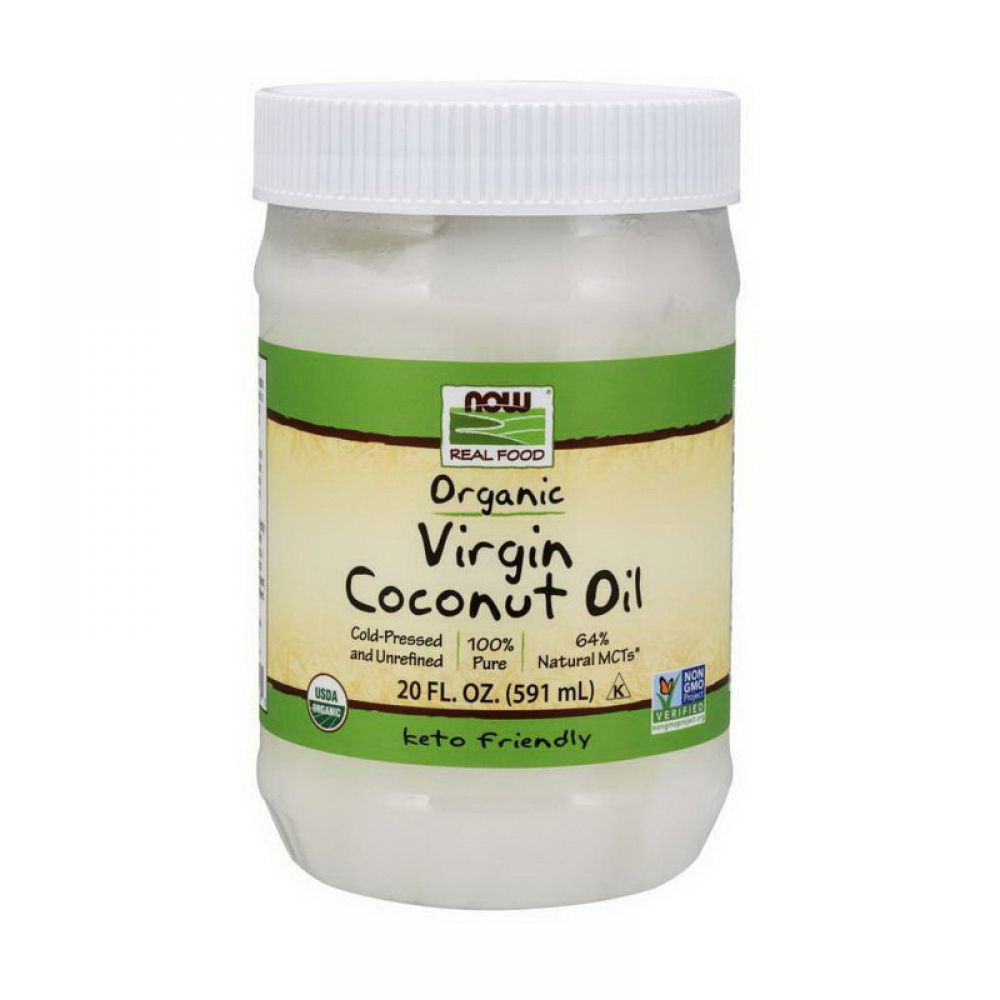 Organic Virgin Coconut Oil (591 ml) Пошкоджена захисна плівка (591 ml)