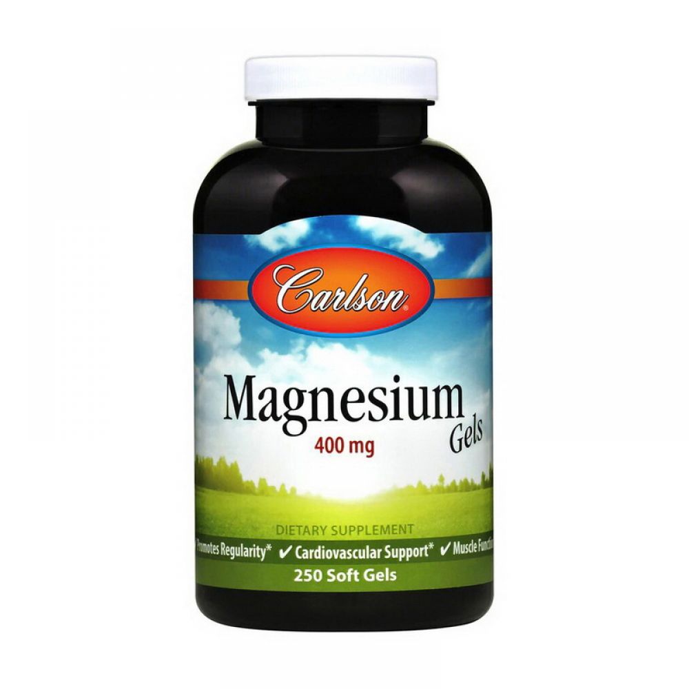 Magnesium Gels 400 mg (250 soft gels)