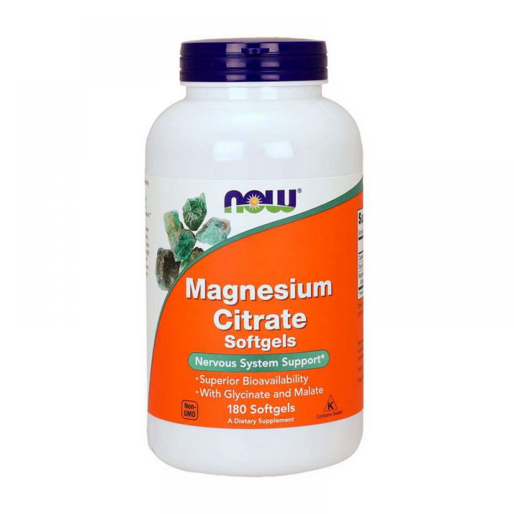 Magnesium Citrate (180 softgels)