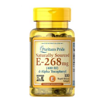 Naturally Sourced E-268 mg (400 IU) (100 softgels)