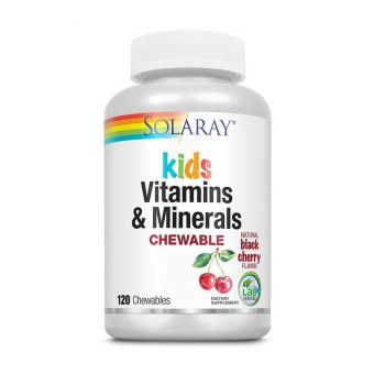 Kid`s Vitamin & Minerals (120 chewables, black cherry)