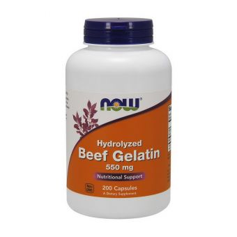 Hydrolyzed Beef Gelatin 550 mg (200 caps)