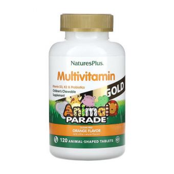 Animal Parade Gold Children's Multi-vitamin & Mineral (60 animal-shaped tabs, cherry)